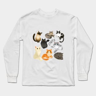 Cats Long Sleeve T-Shirt